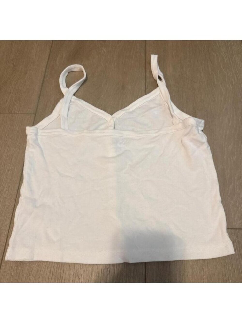 White button up tank top #summer #croptop - Picture 2 of 2